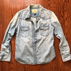 Levis denim shirt